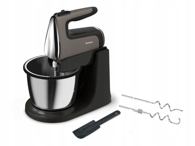 Ručný mixér Tefal HT654E 600 W čierny